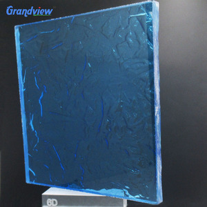Vente en gros, matériau acrylique pour salle de douche, nouveau motif, ligne d'eau, <span class=keywords><strong>feuille</strong></span> acrylique texturée - Product Image 2