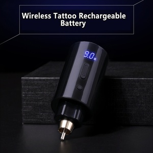 แหล่งจ่ายไฟไร้สายขนาดเล็ก 1400mAh พร้อมช่องต่อ RCA แบตเตอรี่แบบชาร์จได้สำหรับเครื่องสัก ใช้ในสตูดิโอ - Product Image 5