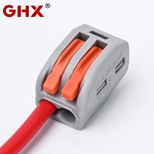 GHX PCT-212 213 214 215 クイックコネクタ ワイヤナットプッシュイン電気コネクタ 銅接点とナイロンPA6使用 - Product Image 3