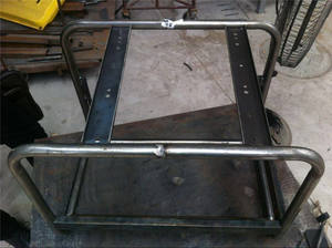 शीट धातु निर्माण ट्यूब निर्माण बड़ा आकार शेल्फ बड़ा आकार धातु फ्रेम - Product Image 5