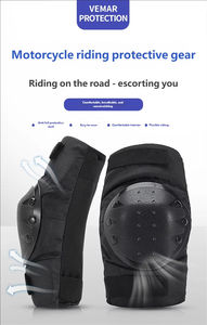 4 Pièces Équipement de Protection <span class=keywords><strong>pour</strong></span> Motocross et Tout-terrain, Antichoc et Anti-chute, avec Genouillères, Coudières et Protège-jambes - Product Image 4