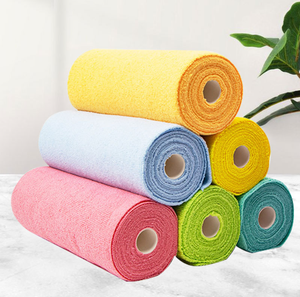 Microfiber Cleaning Cloth Roll BlueShop Towels Sheets Washable, MicrofiberTowels for Cars Reusable <strong>PaperTowel</strong> for House Kitchen - Product Image 2