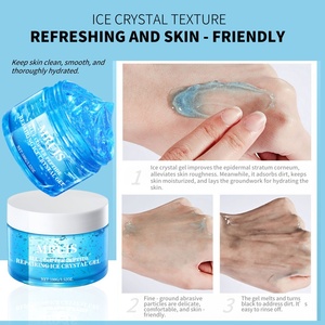 Gel de cristal de hielo reparador de péptido de cobre azul de 100G, <span class=keywords><strong>crema</strong></span> de rejuvenecimiento reafirmante de piel de colágeno antienvejecimiento, cuidado de la piel antiarrugas - Product Image 6