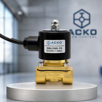 Válvula Solenoide de Diafragma de Ahorro Energético 2WJ160-15 Mantiene 50°C de Temperatura Constante Sin Sobrecalentamiento Válvula de Agua de Latón PN10 1/2" IP65