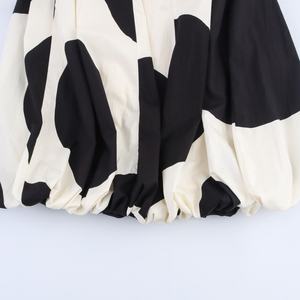 Vestido Largo Informal de Verano para Mujer, Tejido Natural Transpirable, Cuello Redondo, Sin Mangas, Beige y Negro, Servicio OEM, Gran Venta - Product Image 4