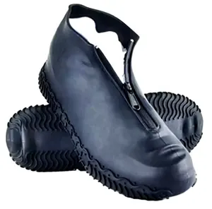 <span class=keywords><strong>Stivali</strong></span> da pioggia <span class=keywords><strong>in</strong></span> Silicone <span class=keywords><strong>con</strong></span> <span class=keywords><strong>cerniera</strong></span> <span class=keywords><strong>in</strong></span> <span class=keywords><strong>gomma</strong></span> da uomo Unisex da donna copriscarpe impermeabili portatili da pioggia per la protezione di interni ed esterni - Product Image 1