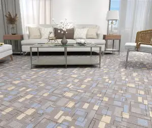 4Mm 5Mm 6Mm 8Mm Klik Kunci Tahan Air Karpet Terlihat Virgin Spc Vinyl Lvt Lvp Lantai Inti Papan Kaku untuk Hotel dan Kantor