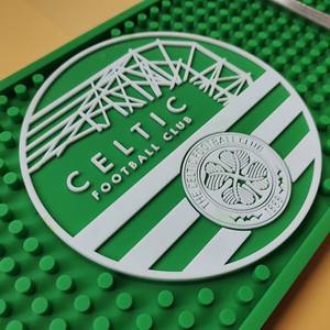 แผ่นรองบาร์ซิลิโคน เป็นมิตรกับสิ่งแวดล้อม เกรดอาหาร ป้องกันการลื่น ทนความร้อน กันน้ำ ทนทาน ป้องกันพื้นผิวเคาน์เตอร์บาร์ แผ่นรองเครื่องดื่ม - Product Image 2