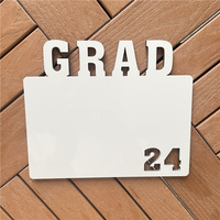 Cadre photo de sublimation MDF vierge pour diplôme et plaques de sublimation 2024, 150x180mm, 5mm, écologique, moderne, revêtement haute brillance