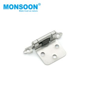 Herrajes para puertas: Bisagras ocultas planas para puertas de armario, de montaje en marco, estilo americano, con cierre automático - Product Image 5