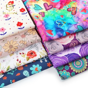Tùy Chỉnh Thiết Kế Mới In Trọng Lượng Nhẹ 100% Bông Quilting Vải Cho Tự Làm May Túi Hàng Thủ Công - Product Image 2