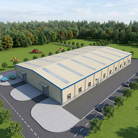 Construcción de Cancha de Pickleball con Estructura de Acero Prefabricada, Construcción de Pabellón Deportivo Interior para Instalaciones de Práctica Profesional