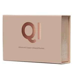 Premium Luxury Rigid Cardboard Paper Box Custom Magnetic Cosmetic Gift Boxes Silk Pillowcase Box Packaging Packaging Items OEM