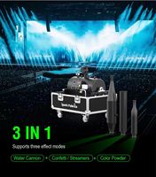 Canon à Confettis Spark Fabrica Plus SF-CC46 en Aluminium à Air Comprimé pour Mariages, Machine à Confettis et Eau 25W AC100-240V pour Grandes Scènes