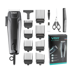 Para VGR <span class=keywords><strong>pelo</strong></span> eléctrico profesional para cortadora <span class=keywords><strong>de</strong></span> <span class=keywords><strong>pelo</strong></span> para hombres potente equipo <span class=keywords><strong>de</strong></span> barbería AC hoja <span class=keywords><strong>de</strong></span> acero inoxidable USB para - Product Image 1