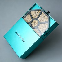 Boîtes d'emballage alimentaire jetables à impression numérique pour mariage, noix séchées, bonbons, fruits secs, cadeaux de Diwali
