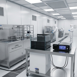 Máquina de Limpieza Ultrasónica para Piezas de Semiconductores, Limpieza de Obleas de Cuarzo, Alta Frecuencia 80-200kHz, Sistema Megasonic para Cuartos Limpios - Product Image 1