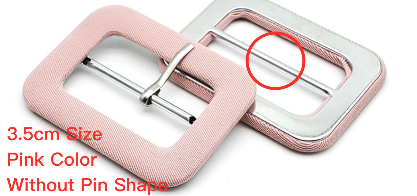 Colore rosa 3,5 cm senza spilla