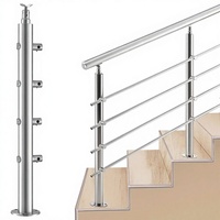 Egoee Villa Moderne Extérieur Intérieur Acier Inoxydable 304 de Haute Qualité Finition Miroir/Satinée Certifié ISO-9001 Main courante décorative