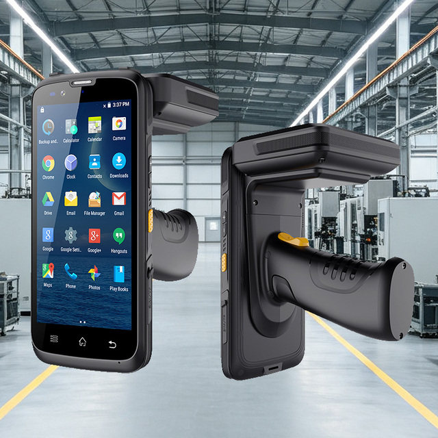 OEM 865-928Mhz 5G Industrial PDA with Dual Frequency RFID/NFC Android 15 6GB RAM Smart Factory IoT Applications PDAS