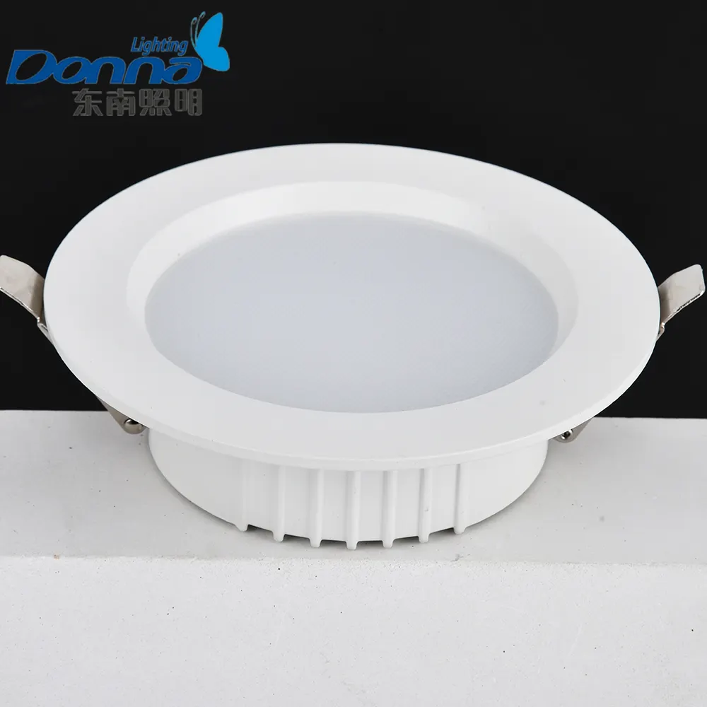 2023 New Design Commercial Display Lighting Indoor Round Spot Down Light Recessed 9W 15W 20W 30W LED COB Downlight
