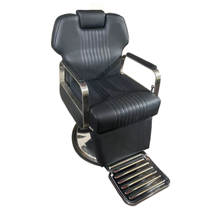 <span class=keywords><strong>Barber</strong></span> Chair for Men Classic Stable Reclining Hair Cutting Salon Móveis Altura Cadeira De Couro Ajustável - Product Image 4