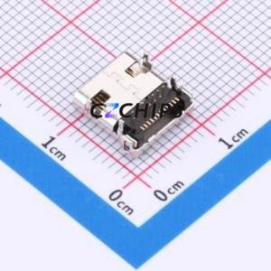 ZX-TYPEC-WTM2448-QC USB Connector SMD Connector ( Connector Type: Type-C )( Gender: Female )( Mounting Type: Horizontal Mount ) - Product Image 2