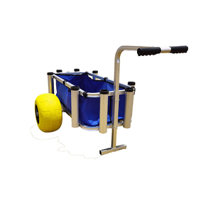 Gerobak lipat dapat dilipat, keranjang troli aluminium multifungsi truk tangan logistik <span class=keywords><strong>Dolly</strong></span> logam utilitas dapat dilipat dapat disesuaikan - Product Image 3