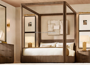 Tủ quần áo Minyu 2025 kiểu Pháp làm từ gỗ sồi nguyên khối 9 ngăn, nội thất phòng ngủ sang trọng dùng trong nhà - Product Image 5