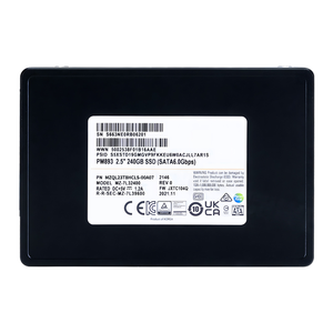 MZQL23T8HCLS-00W07 PM9A3 3.84Tb PCIe 4 X4 U.2 7mm <b>SSD</b> Black Color with 2.5 Inch U.2 Form Factor - Product Image 1