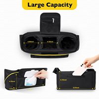 Sac essentiel compatible avec la poussette de siège d'auto pour bébé Doona, accessoires de poussette, sac organisateur, sac de siège d'auto