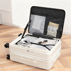 Juego de 3 Maletas de Viaje con Ruedas Giratorias de 20, 24 y 28 Pulgadas, con Tapa de Acceso Rápido Frontal y Capacidad de Expansión Adicional - Product Image 4