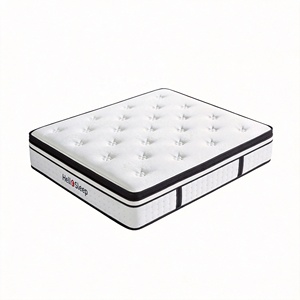Precios Razonables, Colchones de Espuma Viscoelástica con Bobinas Enrolladas Individualmente para Mayor Comodidad, Colchón de Tela Tejida para Venta Directa de Fábrica - Product Image 5