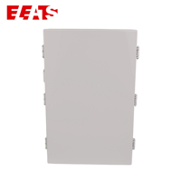 ELEATS Boîtier de distribution extérieur étanche IP66 en ABS, personnalisé OEM/ODM, avec couvercle à charnière, pour usage domestique