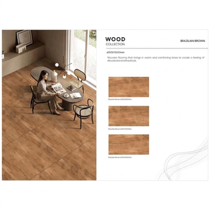 Super Wood Blanco Beige Wood Look Polished Glazed Porcelain Tiles 24x48inch Decorative Floor <b>Wall</b> Tile - Product Image 4