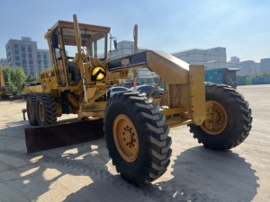 Используемый японский кошачий 140K 140h 140g 120H моторный грейдер дешевый 120h 12h 12g 14g 140g оригинальный Komat GD511 GD623 GD805 мотогрейдер - Product Image 2