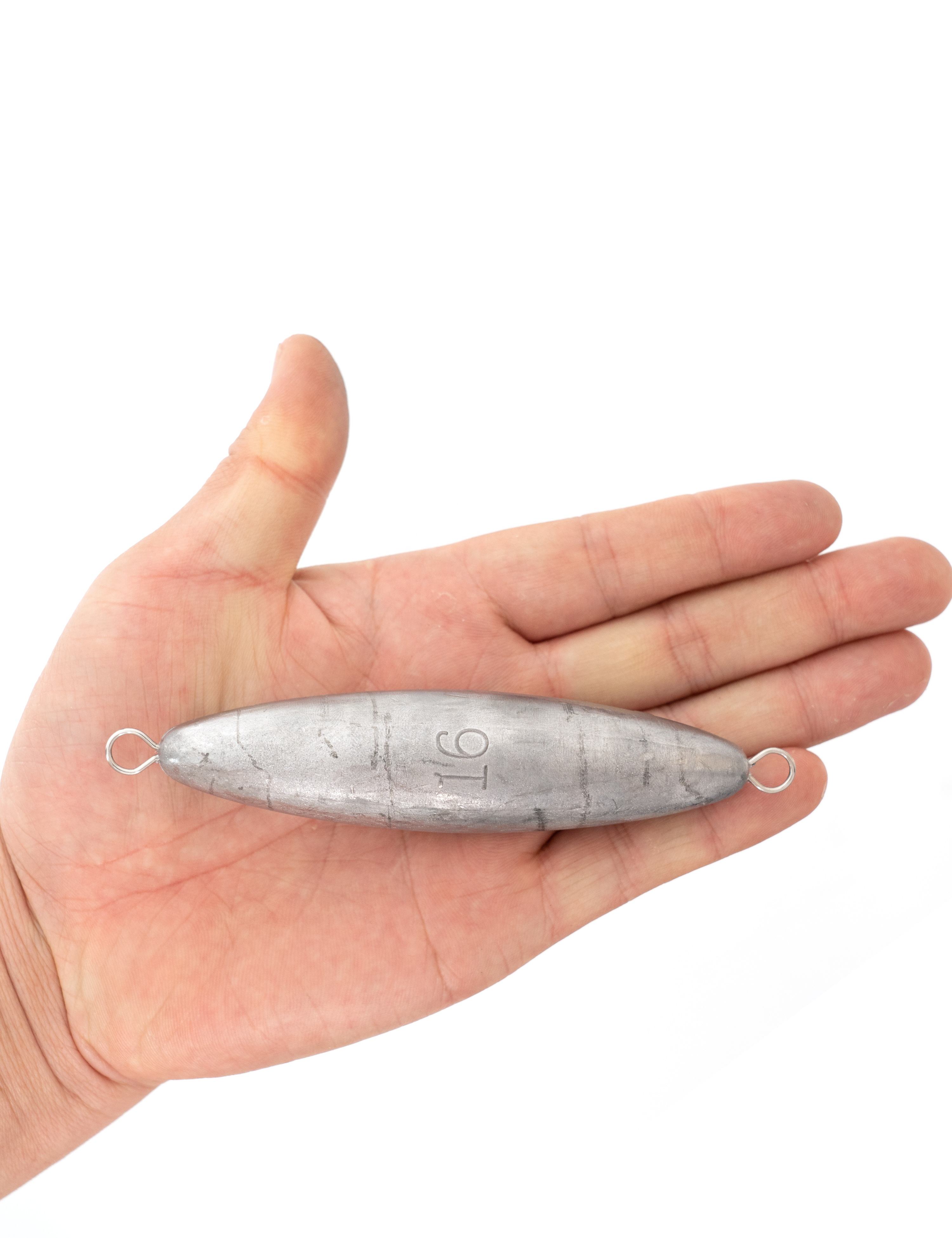 Torpedo Sinker Weights for Fishing, Lead Bullet Sinkers, 2oz-48oz