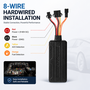 Traceur GPS 4G Keson KS199Pro avec coupure de <span class=keywords><strong>carburant</strong></span> à distance, relais ACC, SOS, double mode BDS pour voiture, camion, moto, flotte, vente en gros OEM - Product Image 2