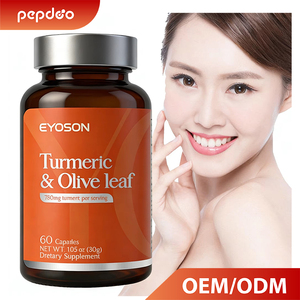Suplemento Herbal Blanqueador Antioxidante OEM, Extracto de Cúrcuma para Piel Opaca Causada por el Estrés, la Falta de Sueño, Promueve la Salud Digestiva - Product Image 1