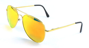 Người Đàn Ông Sang Trọng Của Thời Trang Kim Loại Vàng Cho Kính Mát Phân Cực Tac Lens Thoải Mái Trọng Lượng Nhẹ Đầy Đủ Rim 70S Pilot Phong Cách - Product Image 2