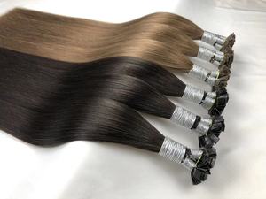 Cabello con Punta Plana al por Mayor, 100% Cabello Humano con Cutícula Completa, la Mejor Calidad Directo de Fábrica - Product Image 4