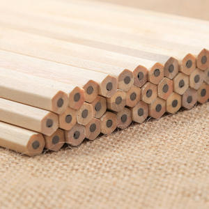 Crayon en bois naturel de 7 pouces avec logo personnalisé, mine 2B, pour écrire et dessiner - Product Image 5