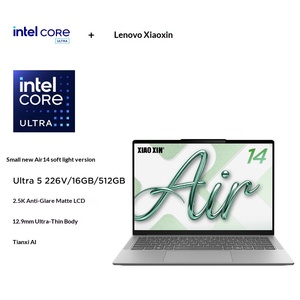 Vente en gros d'usine : Ordinateur portable Lenovo Xiaoxin Air 14 pouces AI ultra-fin avec processeur Core Ultra 7/5, idéal pour le travail et les études, écran 2.5K - Product Image 1