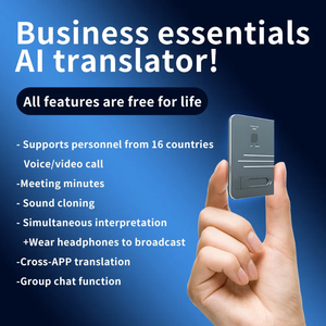 Traducteur intelligent T2S Business Edition avec reconnaissance vocale IA, <span class=keywords><strong>traduction</strong></span> en un clic, utilisation gratuite, traducteur IA Mockup, utilisation gratuite à vie - Product Image 3