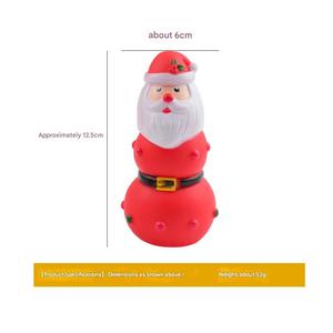Juguete de Látex para Mascotas, Portátil, Ecológico, Impermeable, con Diseño de Dibujos Animados, Sonido, Elementos Navideños, para Cachorros y Perros Pequeños - Product Image 4