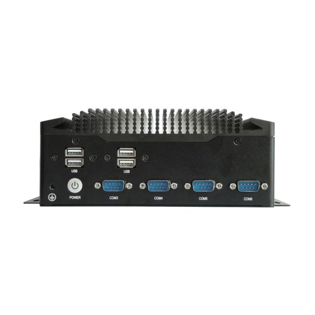 10th Gen Fanless Industrial PC IPC6900-QM10U I7-10510U 4K Edge AI IoT Gateway Computer