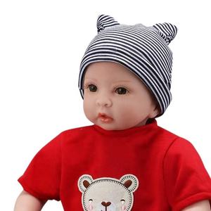 Poupée réaliste en vinyle silicone pour bébé enfant jouets cadeau 55 pouces poupées bébé Bonces Kits de poupée Reborn - Product Image 2