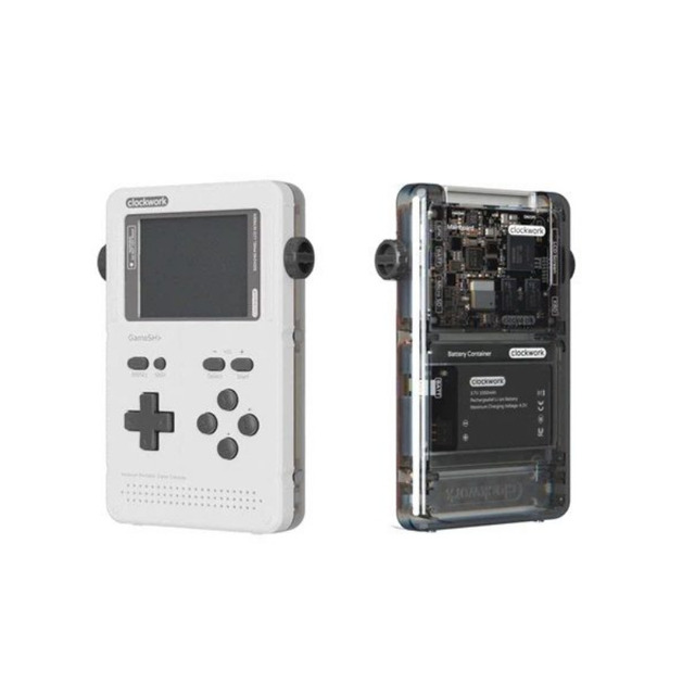 Gameshell Open source handheld game console development board maker experiments with PS1 NES GBA arcade WIF