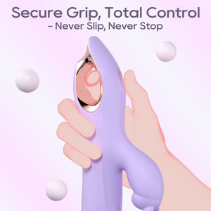 S-HANDE Massaggiatore Femminile, Vibratore Rabbit per Punto G, Dildo a Spinta Rapida, Giocattolo Sessuale per Donne, Stimolatore Vaginale e Clitorideo - Product Image 2