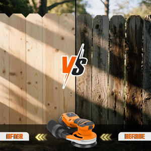 <span class=keywords><strong>Lijadora</strong></span> <span class=keywords><strong>Orbital</strong></span> Inalámbrica de 20V <span class=keywords><strong>con</strong></span> <span class=keywords><strong>Aspiradora</strong></span>, Disco de 125mm, para Acabado de Madera y Muebles - Product Image 5